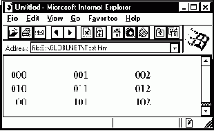    Internet, E-Mail, FTP, WWW  HTML
