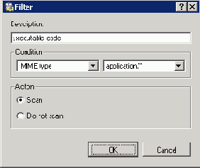Правила сканирования HTTPи FTP