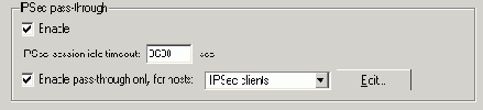 Предпочтения IPSec