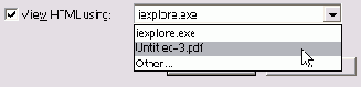   Web   View HTML using